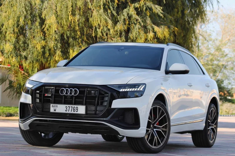 Audi Q8 Blanc